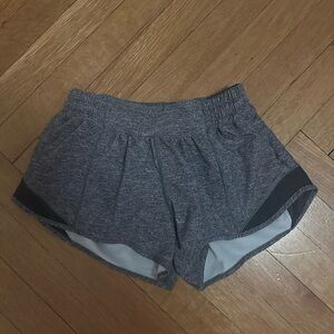 Gently used lululemon gray shorts xs